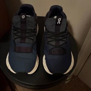 On Women's Navy and Black Sneakers